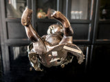 Bronze Winged Cherub Statue Sculpture L' Allouette