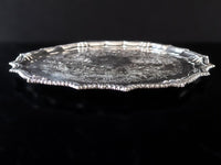 Antique  Silver Plate Salver Serving Tray Potosi Silver Co Circa Late 1800s Birm