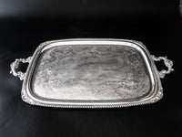 Vintage Silver Plate Tea Set With Tray St. James EG Webster
