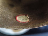 Vintage Solid Brass Nautical Ships Wheel Clock Parts Only