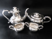 Vintage Silverplate Tea Set Coffee Service Edwardian