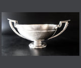 Antique Christofle Hotel Continental Paris Bowl Serving Dish Perles