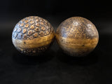 Bronze Decor Sphere Orbs Trinket Boxes Hand Crafted