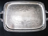 Vintage Silver Plate Tea Set With Tray St. James EG Webster
