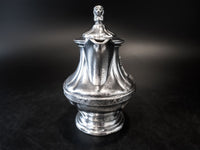 The Stevens Hotel Chicago Silver Soldered Pitcher Wallace Vintage