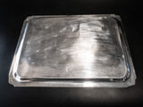 Antique Silver Plate Serving Tray Aesthetic Native American And Columbia Rare