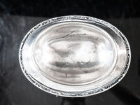 Antique Blanco's Cafe Silver Soldered Soup Tureen San Francisco