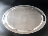 Reed And Barton Silver Plate Serving Tray Jamestown 1805