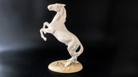 Vintage Royal Dux Rearing Horse Statue Figurine #327