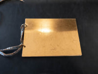 Vintage Brass Dance Card Delta Upsilon 1938