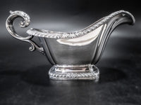 Silver Plate Gravy Boat Gorham Shell And Gadroon Y1130