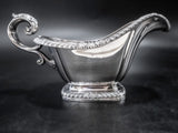 Silver Plate Gravy Boat Gorham Shell And Gadroon Y1130