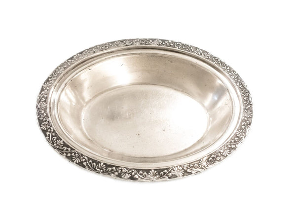 Vintage Hotel Raphael Silver Soldered Dish 1928
