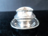 Antique Blanco's Cafe Silver Soldered Soup Tureen San Francisco