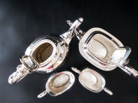 Vintage Silverplate Tea Set Coffee Service Edwardian