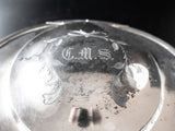 Antique Silverplate Cigar Box Tobacco Box