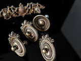 French Style Brass  Dresser Drawer Handles Pulls And Parts And Keyhole Cover