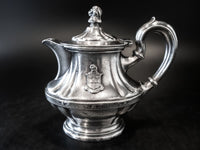 The Stevens Hotel Chicago Silver Soldered Pitcher Wallace Vintage