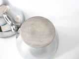 Vintage Stainless Pear Ice Bucket With Plastic Liner 12 1/2"