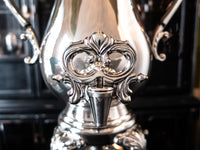 Vintage Silver Plate Samovar Coffee Urn With Burner Towle Tea and Coffee Sets
