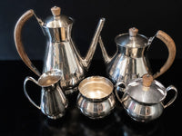 Vintage Silver Plate Tea Set Coffee Service Set Modern By Gorham