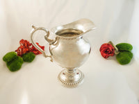 Vintage Silver Plate Pitchers Set Of 3 Wedding Decor Centerpieces Buffet Event Silver And Silverplate