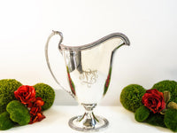 Vintage Trophy Silver Plate Pitcher Is Wilcox Marie Louise
