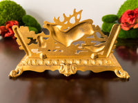 Antique Bradley And Hubbard Inkwell Hunting Scene B&H 3549 7030