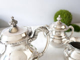 Antique Victorian Essex Silver Co Silver Plate Tea set