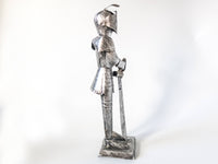 Medieval Knight Armor Statue Sculpture 16" Tall Renaissance Handmade Game Of Thrones