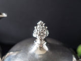 Vintage Silver Plate Du Barry Tea Set Coffee Service Set 5 Piece Set Wilcox IS