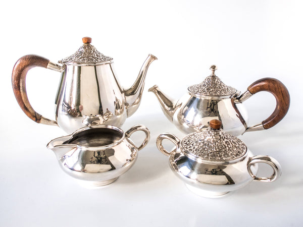 Towle Contessina Silverplate 4pc Coffee Tea Set RARE Find Circa 1967