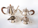 Towle Contessina Silverplate 4pc Coffee Tea Set RARE Find Circa 1967