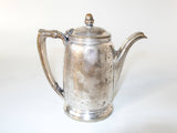 Silver Soldered Teapot Nassau Hospital Mineola New York Silver Plate 1937