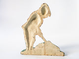 Vintage Doorstop Putting Golfer Cast Iron Possibly Hubley #34 Or Repro