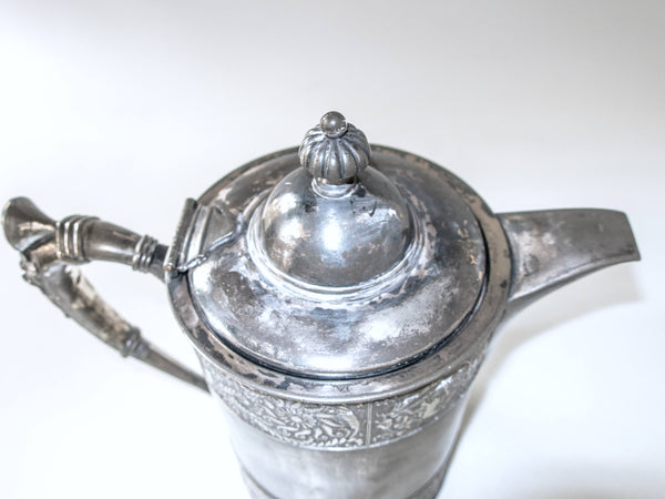 Vintage Meridional Silver Plated Pitcher Thermal Carafe Made In Brazil