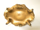 Antique Art Nouveau Jewel Box With Silk Lining Gold Ormolu