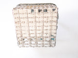 Woven Silver Plate Basket Bread Basket Hand Made