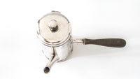 Antique Large Hotel Metropole NY Soldered Coffee Pot Teapot Chocolate Pot 36 oz