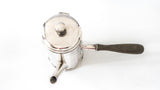 Antique Large Hotel Metropole NY Soldered Coffee Pot Teapot Chocolate Pot 36 oz