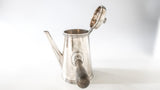 Antique Large Hotel Metropole NY Soldered Coffee Pot Teapot Chocolate Pot 36 oz