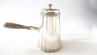 Antique Large Hotel Metropole NY Soldered Coffee Pot Teapot Chocolate Pot 36 oz