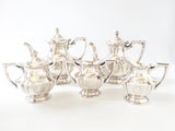 Antique Silver Plate Tea Set Coffee Service By Wallace Bros