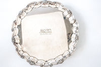 James Dixon And Sons Silver Plate Salver Serving Tray