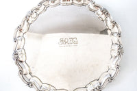 James Dixon And Sons Silver Plate Salver Serving Tray