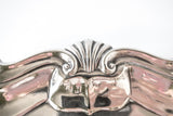 James Dixon And Sons Silver Plate Salver Serving Tray