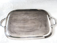 Antique Silverplate Tea Set Coffee Service Georgian Court With Tray 6 Pieces Silver Soldered
