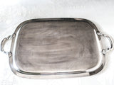Antique Silverplate Tea Set Coffee Service Georgian Court With Tray 6 Pieces Silver Soldered