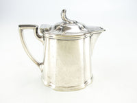 Railroad Silver Soldered Pitcher Creamer NYC Lines Railroad Reed & Barton Train Dining Car 1929