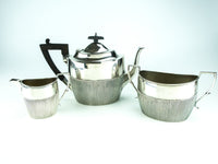 Antique Silver Plate Edwardian Tea Set James Dixon & Sons Sheffield Circa Early 1900s